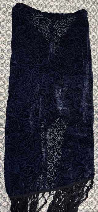 Kimono Zara azul marino talla única