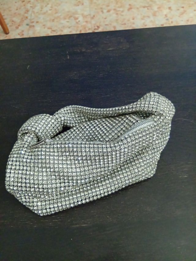 Borsetta donna con brillantini