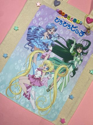 Borsa Tote Mermaid Melody Fatta a Mano