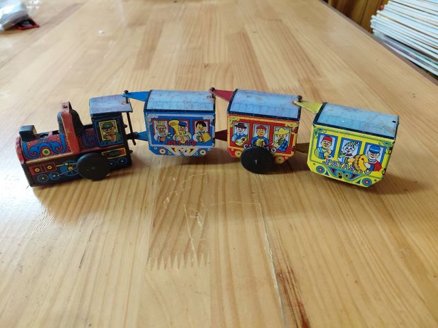 Tren Capanilla a Cuerda Años 80