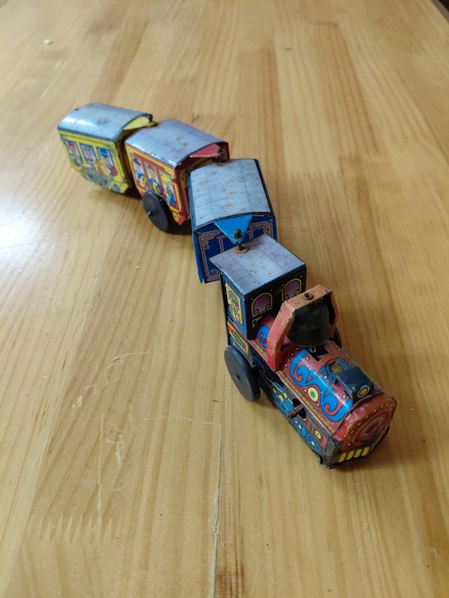 Tren Capanilla a Cuerda Años 80