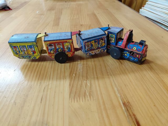 Tren Capanilla a Cuerda Años 80