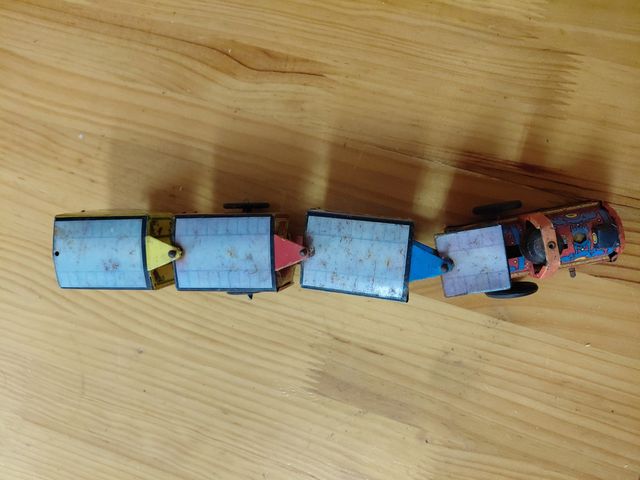 Tren Capanilla a Cuerda Años 80