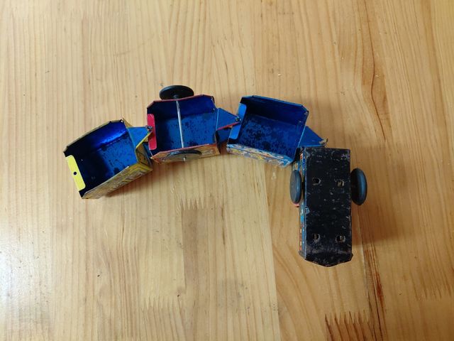 Tren Capanilla a Cuerda Años 80