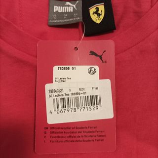 T-shirt Ferrari Leclerc 16 nuova con cartellino