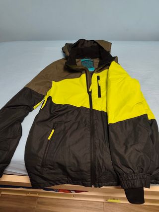 Chaqueton de Sierra Negro, Verde y Amarillo