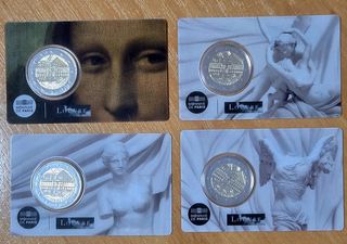 Francia 2025 - 4 CoinCard Museo del Louvre