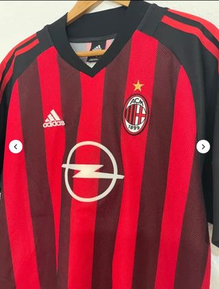 Camiseta AC Milán 2002/2003 Adidas