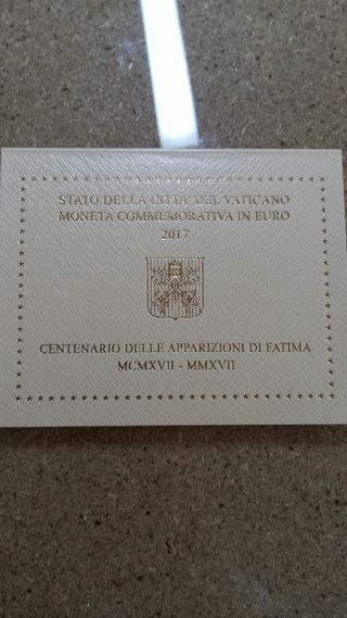 Vaticano 2€ Conmemorativa  Cartera Oficial