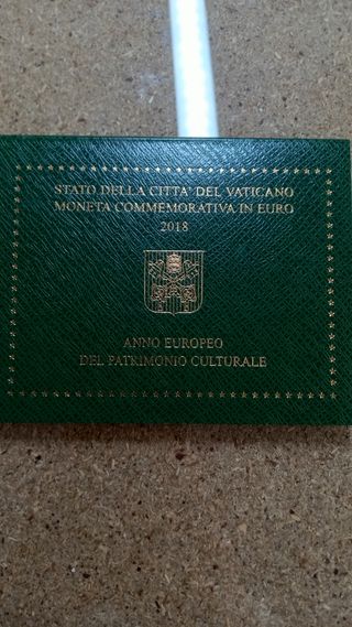 Vaticano 2€ Conmemorativa  Cartera Oficial