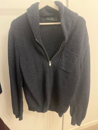 Jersey cremallera Fred Perry talla M