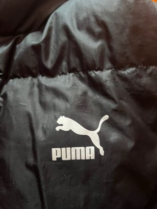 Abrigo acolchado Puma negro