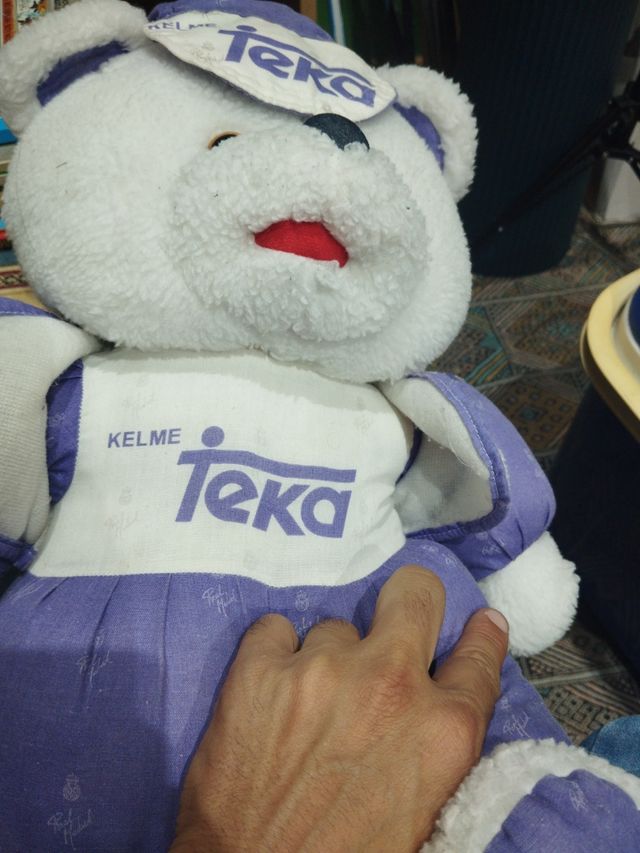 Peluche Real Madrid Kelme Teka