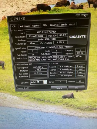 Procesador Ryzen 7 2700X + Placa Base B450 + 16GB 