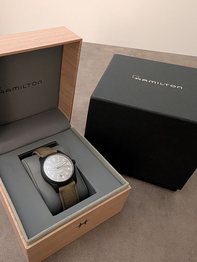 Reloj Hamilton Khaki Field Titanium Automático