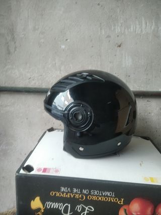 Casco de moto LS2 negro