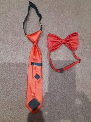 Lote Corbata y pajarita para niño