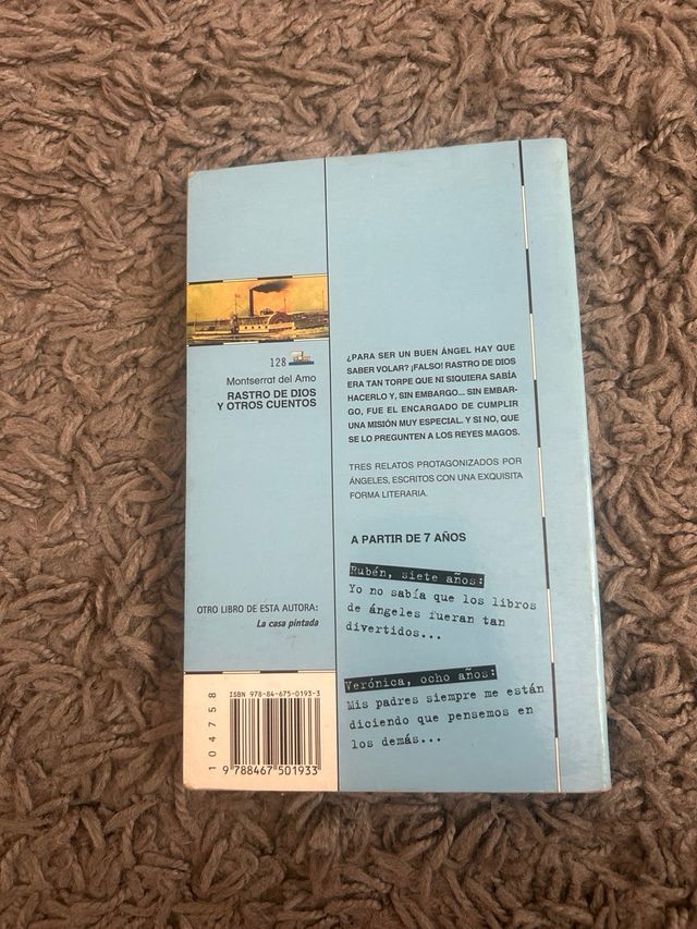 Libro “Rastro de Dios y otros cuentos”