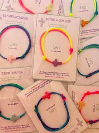 Pulsera Comunión Cruz