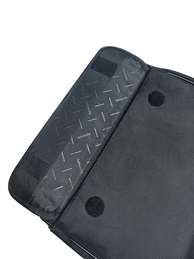 Mala Samsonite Preta Mão/Tiracolo PC