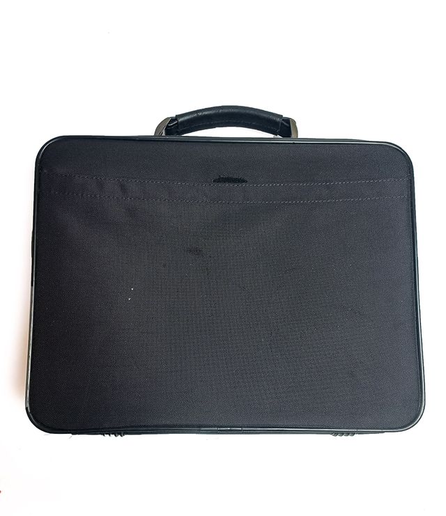 Mala Samsonite Preta Mão/Tiracolo PC