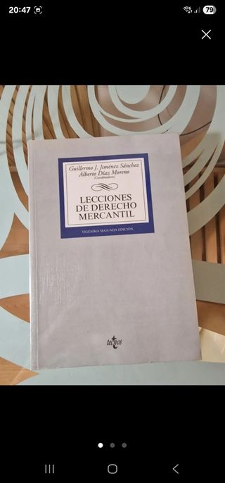 Lecciones de Derecho Mercantil 