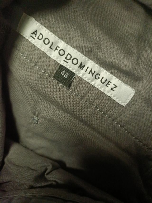 Pantalón gris Adolfo Domínguez