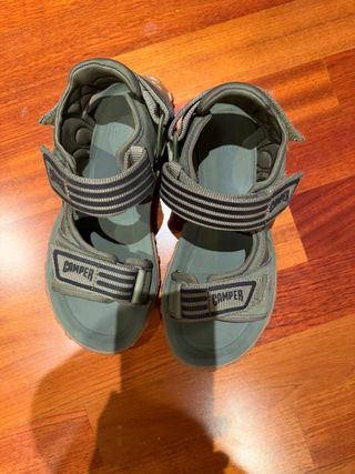 Sandalias Camper Mujer Verde