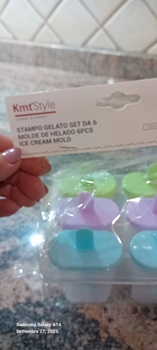 Set 6 Stampo Gelato KmtStyle