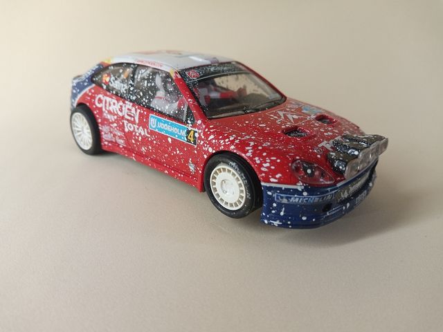 Scalextric Citroën Xsara Rally efecto nieve