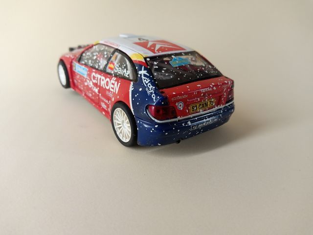 Scalextric Citroën Xsara Rally efecto nieve