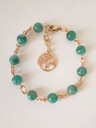 Bracciale Albero della Vita e Avventurina