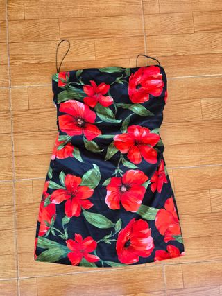 Vestido floral Mango Talla S
