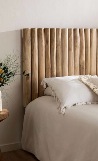 Cabecero de bambú para cama de 1.50
