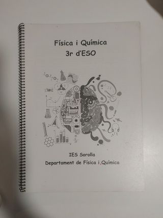 Libro Física y química 3o ESO IES Sorolla