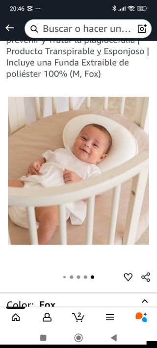 Almohada Mimos para bebés