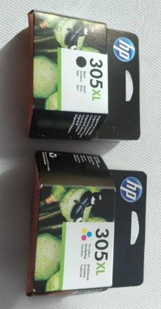 Cartuchos HP 305XL Negro y Tricolor