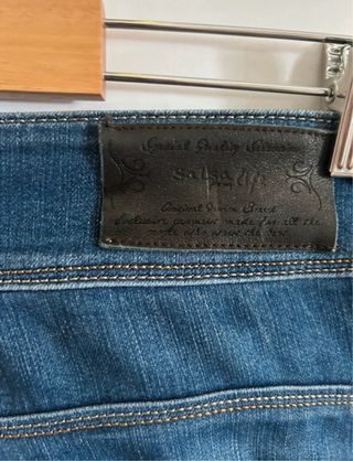 Pantalón vaquero Salsa Jeans mujer azul