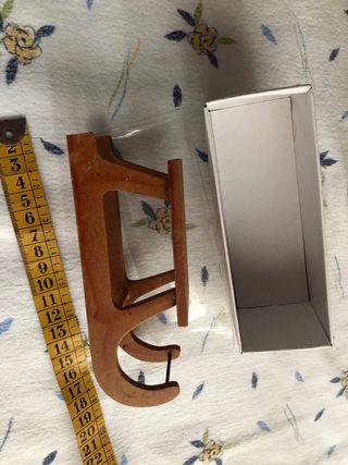 Trineo de madera juguete
