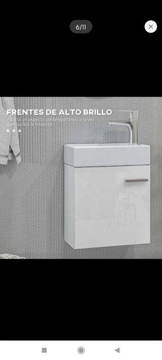 Mueble de baño con lavabo (pica/lavamanos)