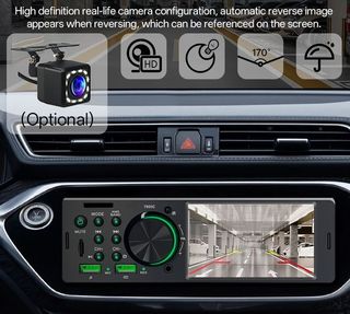 Radio Coche MP5 Bluetooth 1DIN Pantalla Táctil