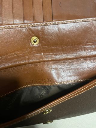 Portafogli Trussardi vintage pelle marrone