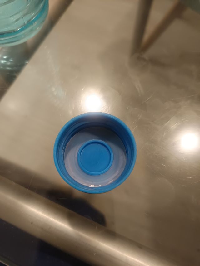 Botella de cristal azul 50cl