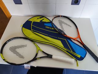 2 Raquetas de Tenis con Funda