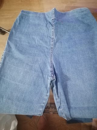 Pantalón vaquero premamá largo