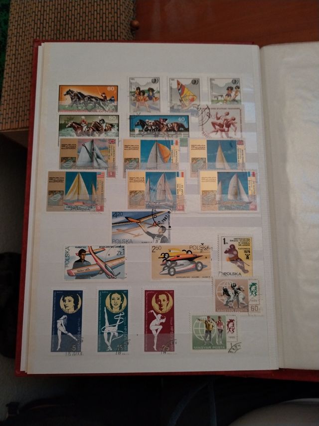 Sellos deportes varios paises