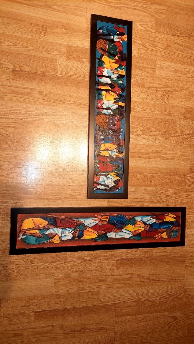 2 Cuadros Abstractos Decorativos