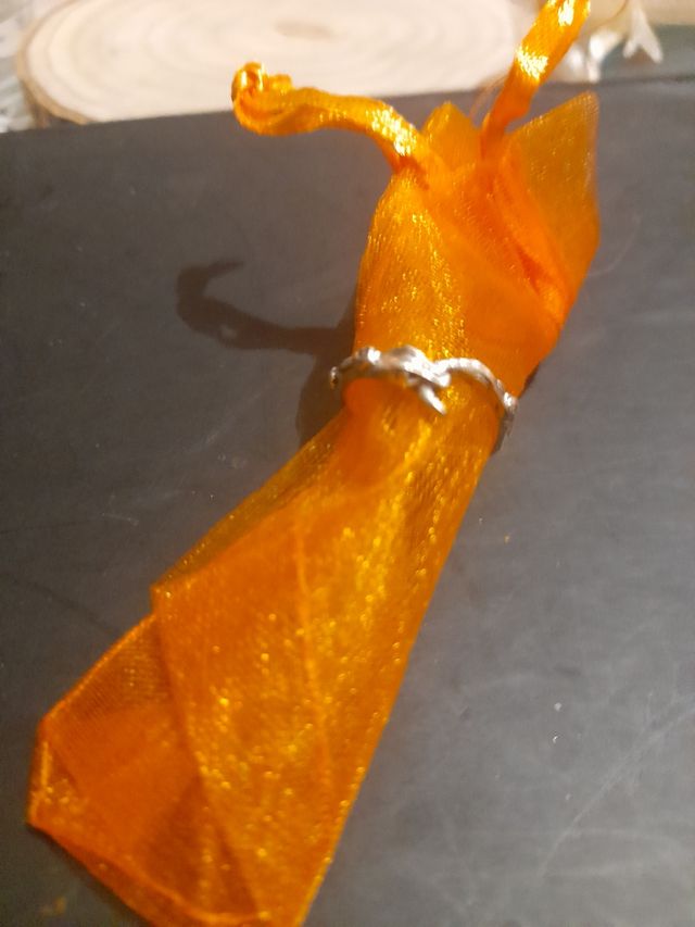 Anillo de serpiente ajustable