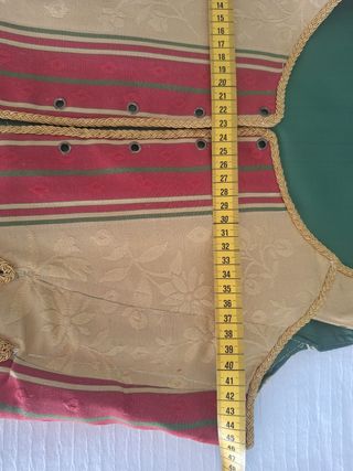 Traje Baturra Falda y Justillo Talla 44