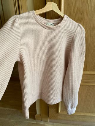 Jersey C&A viscosa poliéster rosa XS